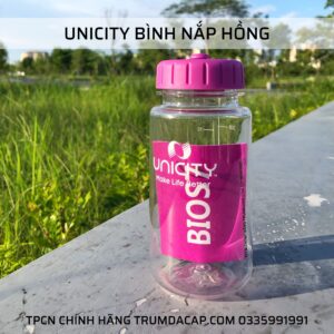 Bình nắp hồng tím Unicity Chính Hãng