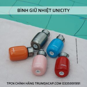Bình giữ nhiệt Unicity bền đẹp nhiều màu